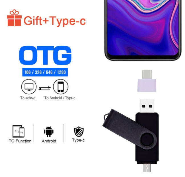 

Флеш-накопитель USB OTG 64 ГБ