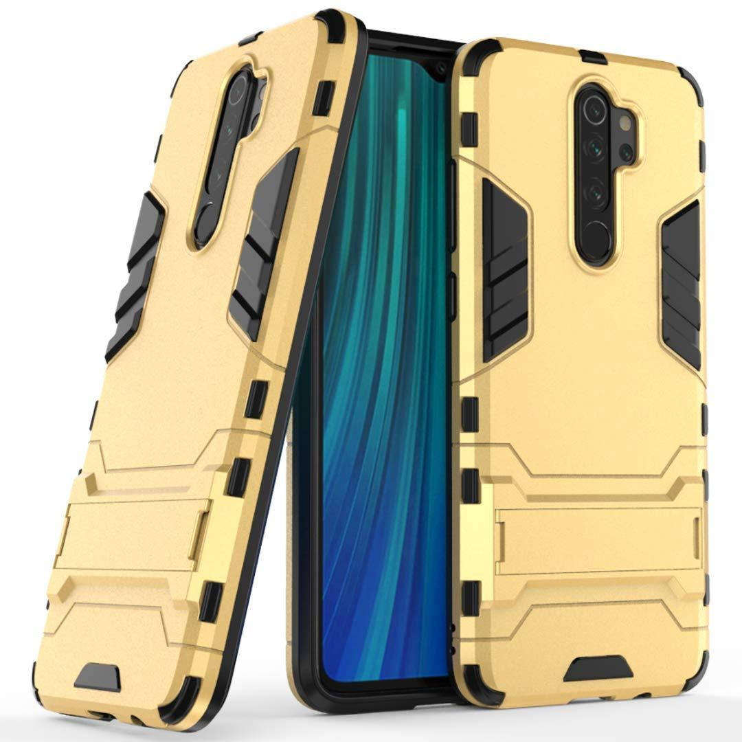 

Чехол Iron для Xiaomi Redmi Note 8 Pro бронированный бампер Gold