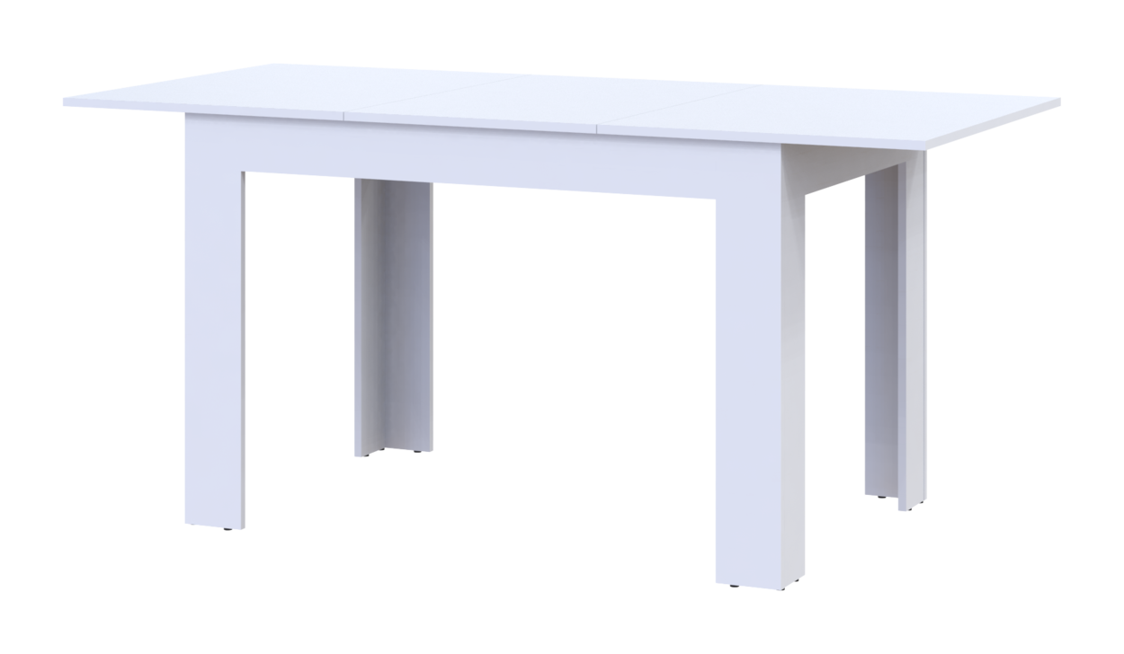 Столовий стіл Doros Флінт Білий 120(170)х80х78 (41510128) 2