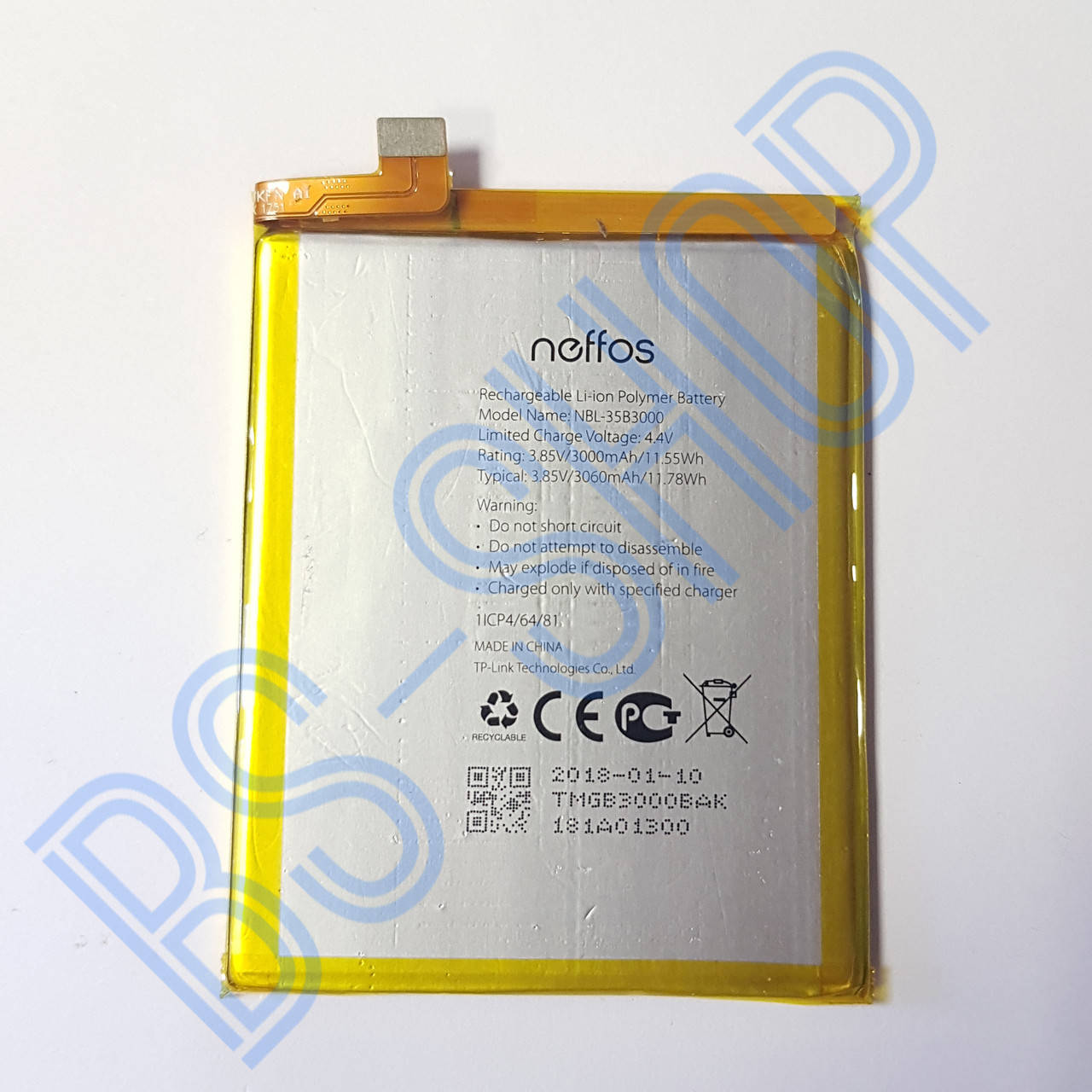 

АКБ Neffos С7 (TP-910A) (NBL-35B3000) original