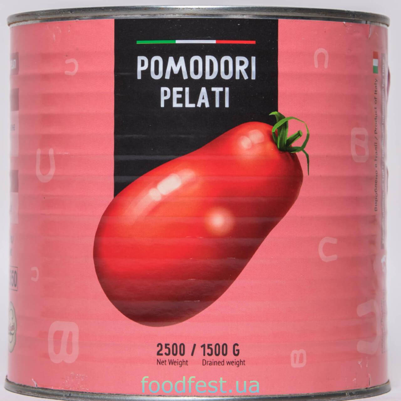 

Томаты очищенные ТМ Novi 2500/1500г