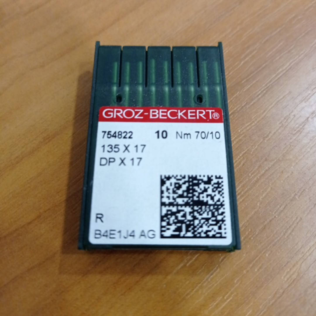 

Иглы DP*17 №70 "Groz-Beckert" (R)