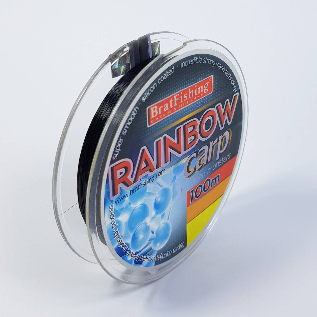 

Леска Rainbow Carp 100м 0.28мм 9.79кг, Черный
