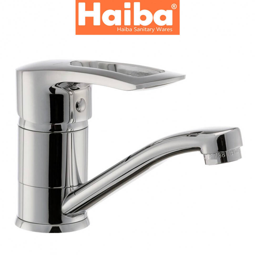 

Смеситель для умывальника елка на шпильке HAIBA HANSBERG (Chr-004) 15cm