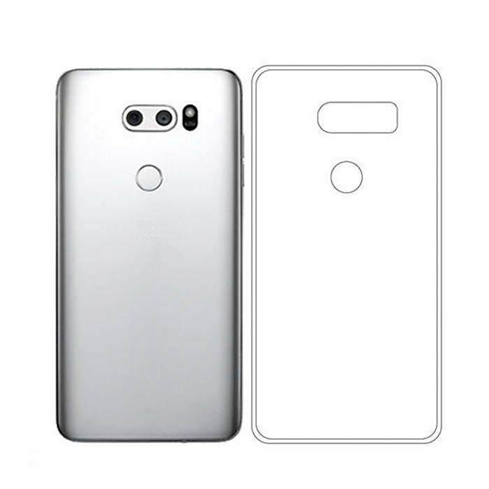 

Ультратонкий 0,3мм чехол для LG V35 прозрачный