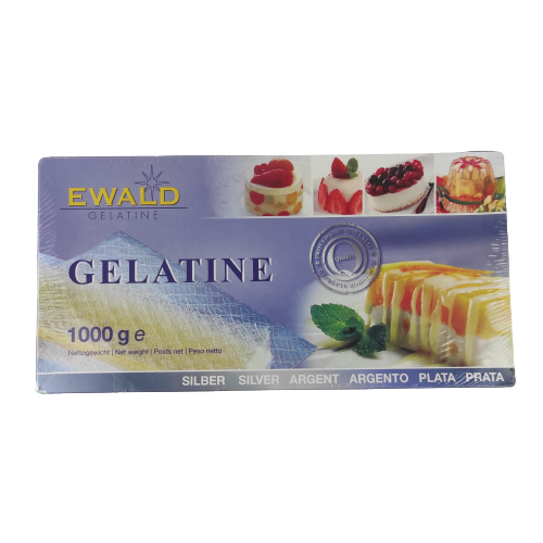 

Желатин листовий Евалд EWALD 1000g 25шт/ящ (Код : 00-00000218)