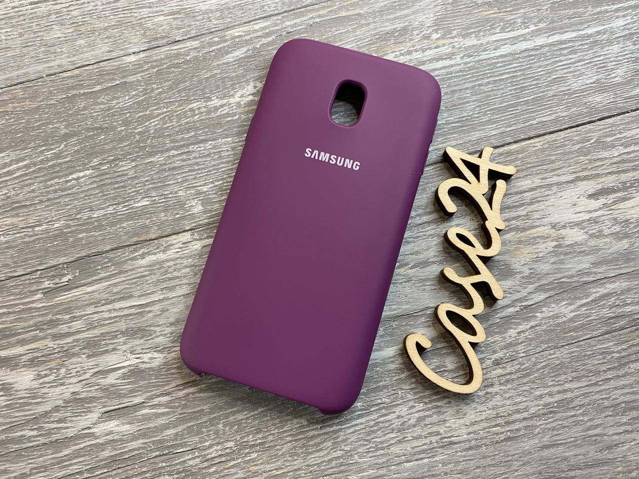 

Чехол Soft touch для Samsung Galaxy J3 2017 J330 (8 цветов) баклажановый
