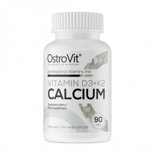 

Calcium Vitamin D3 + K2 OstroVit 90 tabs
