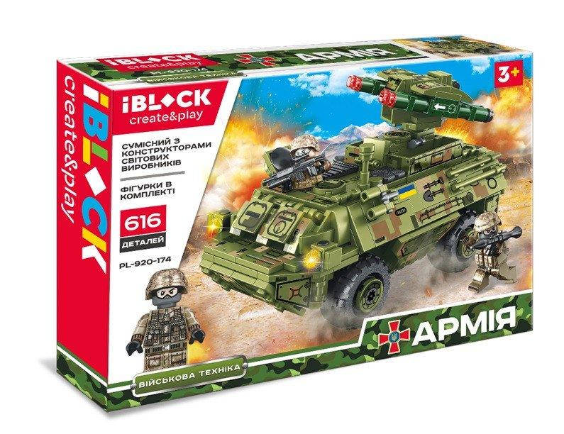 

PL-920-174 Конструктор Iblock Военная техника, 616дет.