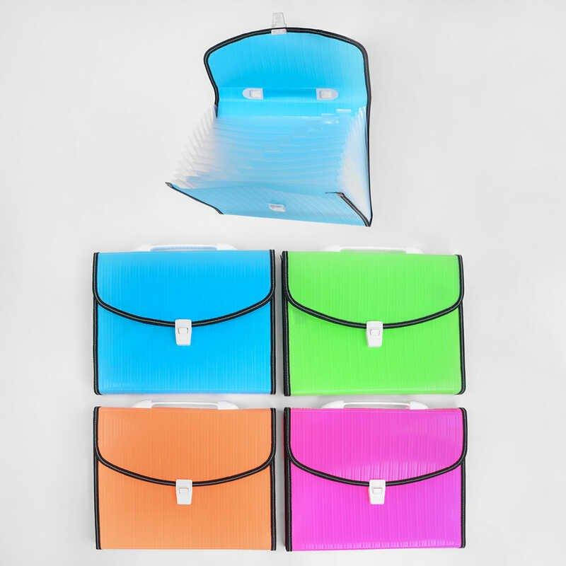 

Папка-портфель для документов С 36911 (60) 4 цвета, 13 отделений