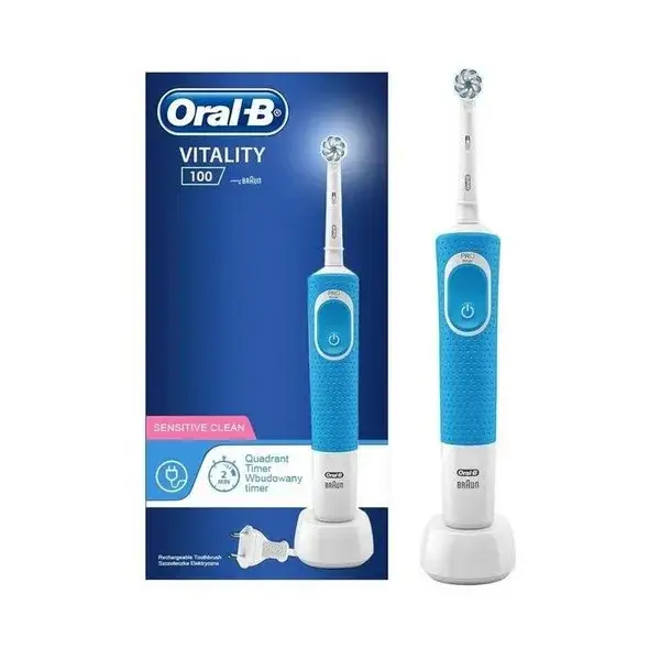 

Электрическая зубная щетка Braun Vitality D100.413.1 PRO Sens Clean Blue