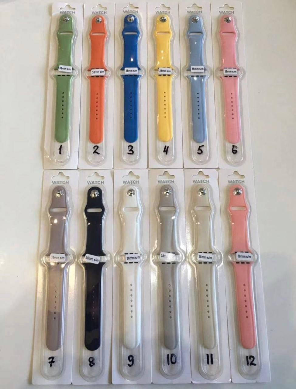 

Ремешок Silicone Classic для Apple Watch (s-m, m-l) 38-40 mm