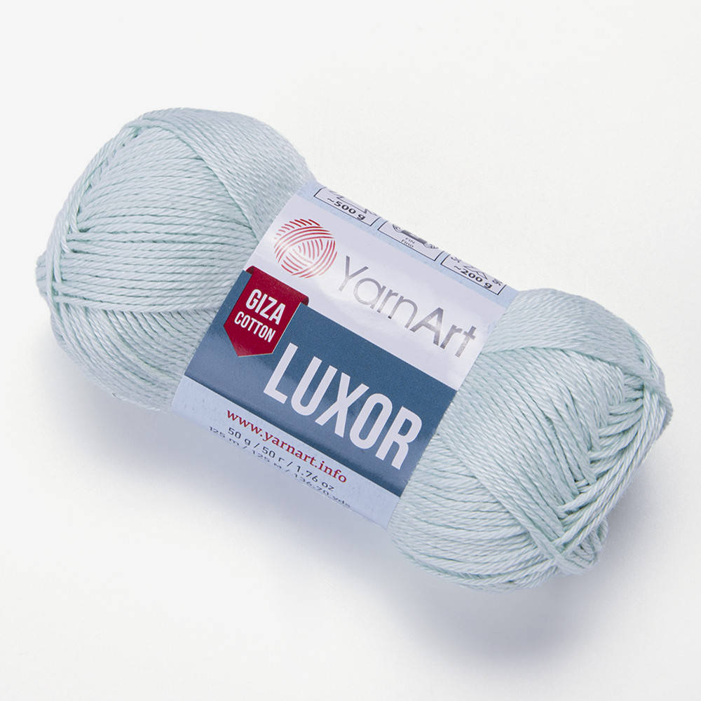 

YarnArt Luxor (Ярн Арт Луксор) № 1211 светло-голубой (Пряжа хлопок, нитки для вязания)