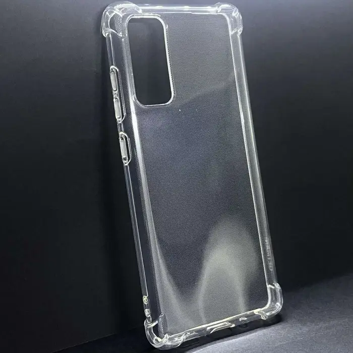 

Чехол-накладка для Samsung S20 FE GETMAN Ease logo усиленные углы- прозрачный