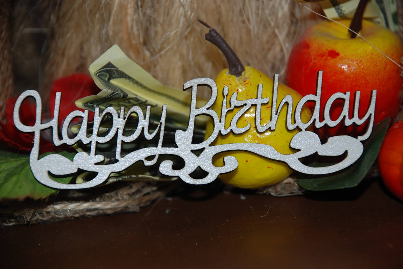 

Топер Happy Birthday