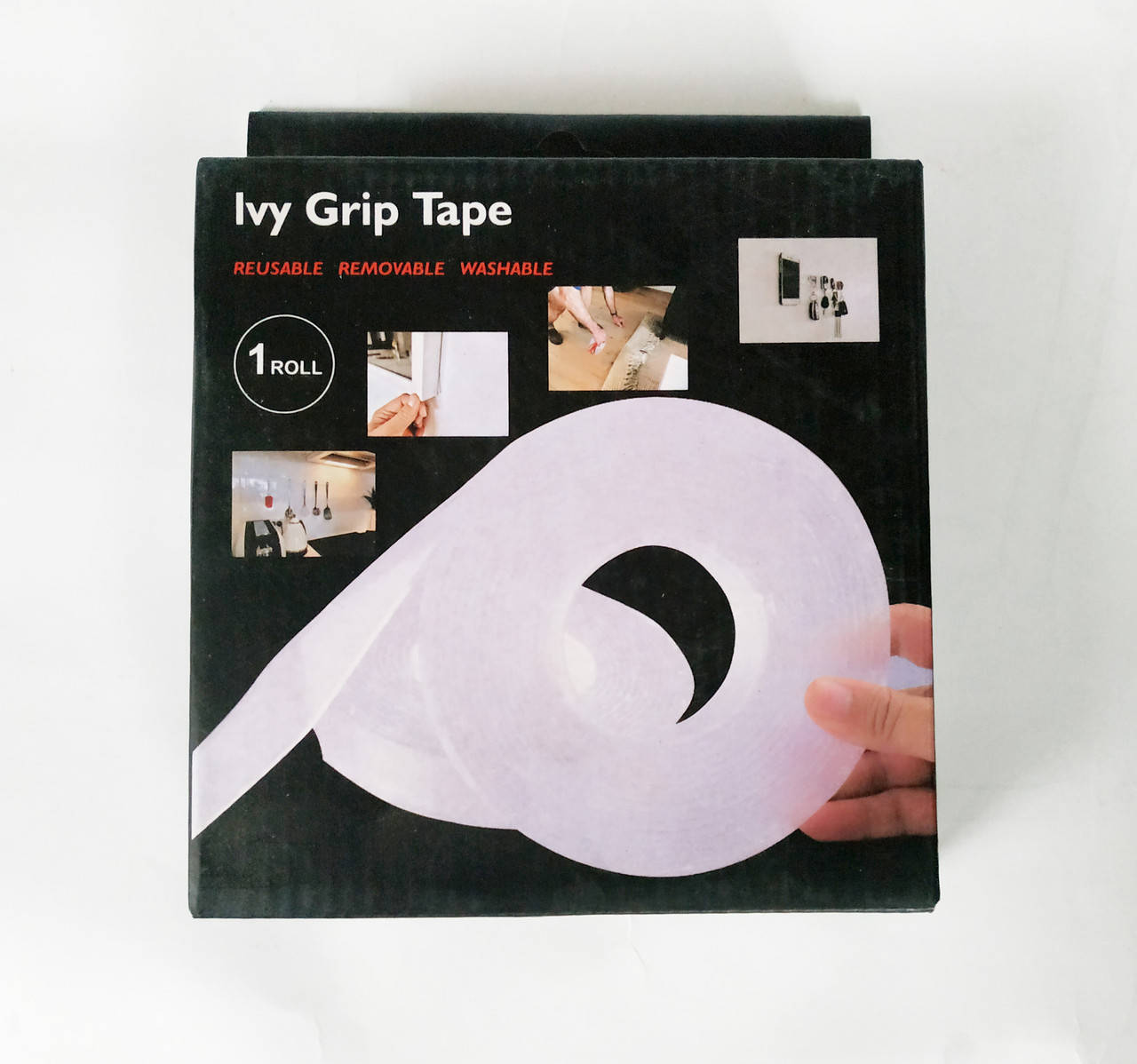 

Многоразовый двусторонний скотч Grip Tape 1 м