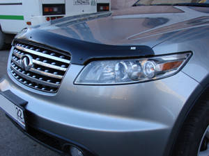 

Дефлектор капота (Люкс!) мухобойка Infiniti FX35 FX45 2003-2008, SIM, SINFX3512