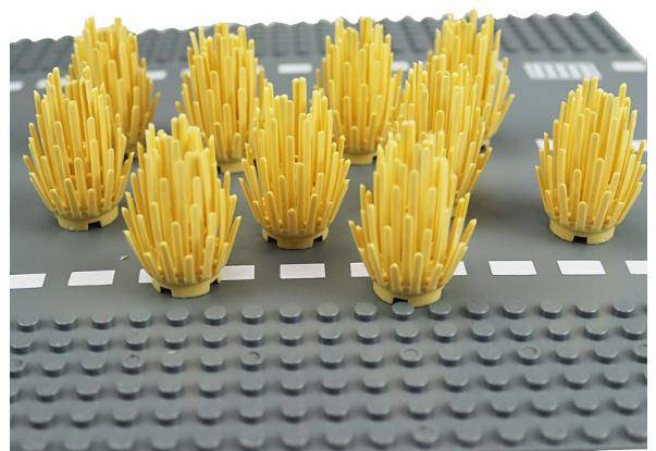 

Куст декорация жёлтого цвета для лего lego Цена за 1 штуку, Желтый