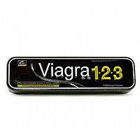 

Таблетки для потенции"Vigra 123" Вигра 123 для усиления мужской потенции, двойная сила 10 табл.