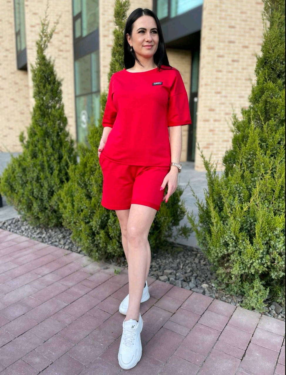 

Жіночий літній костюм, різних кольорів (44-54)