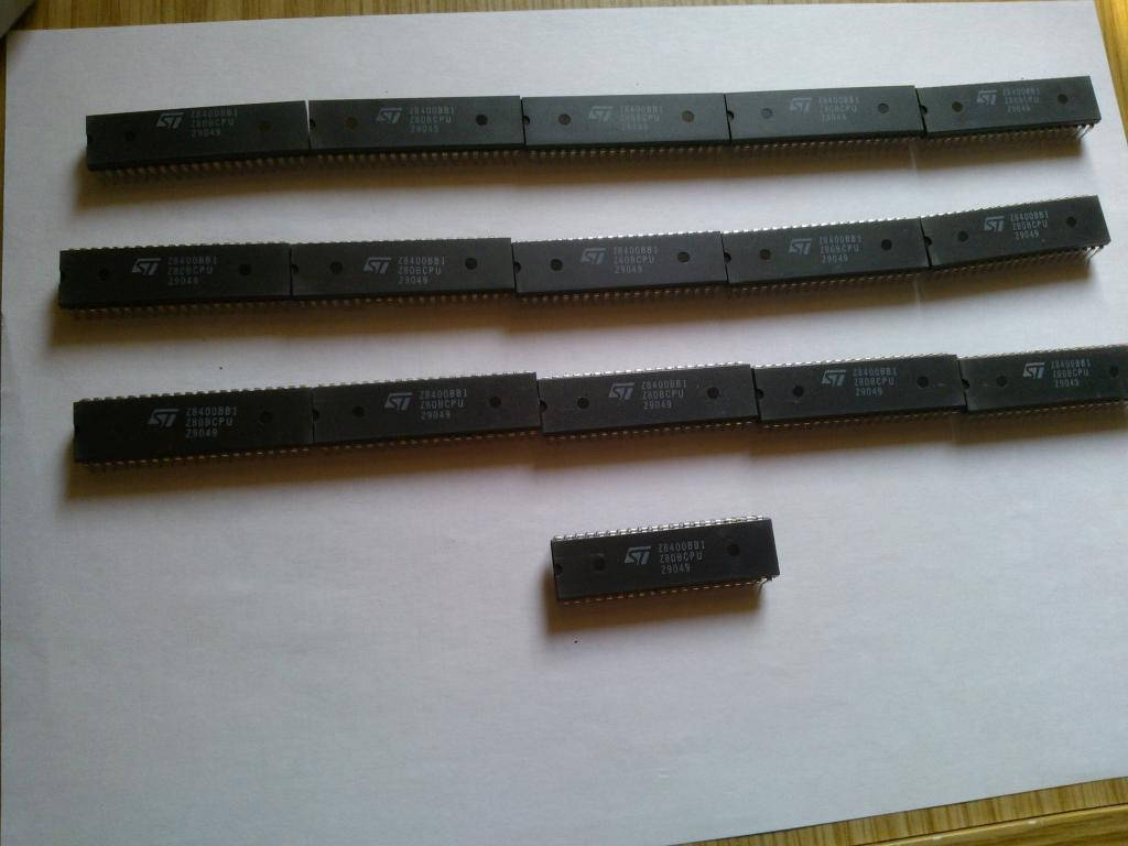 

ПРОЦЕССОР ST Z80B CPU 40PIN. НОВЫЕ. В ЛОТЕ 1 ШТ