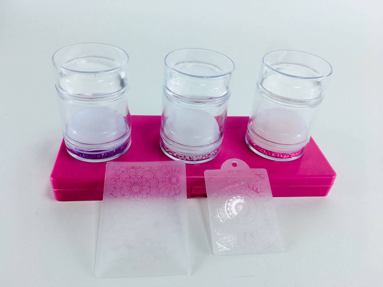 

Штамп для стемпинга двойной, Разные цвета