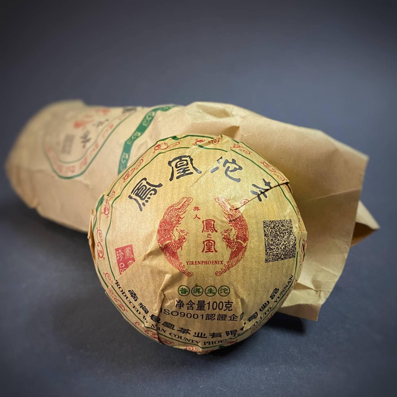 

Шэн пуэр "Yiren Feniks" 100 грамм