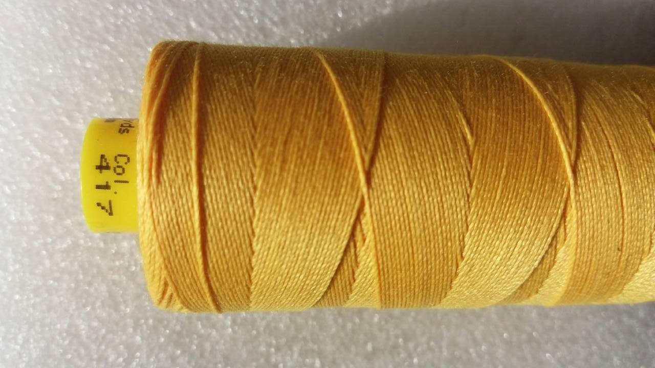 

Нитки Гутерман № 30 (Gutermann), цвет 417, Желтый