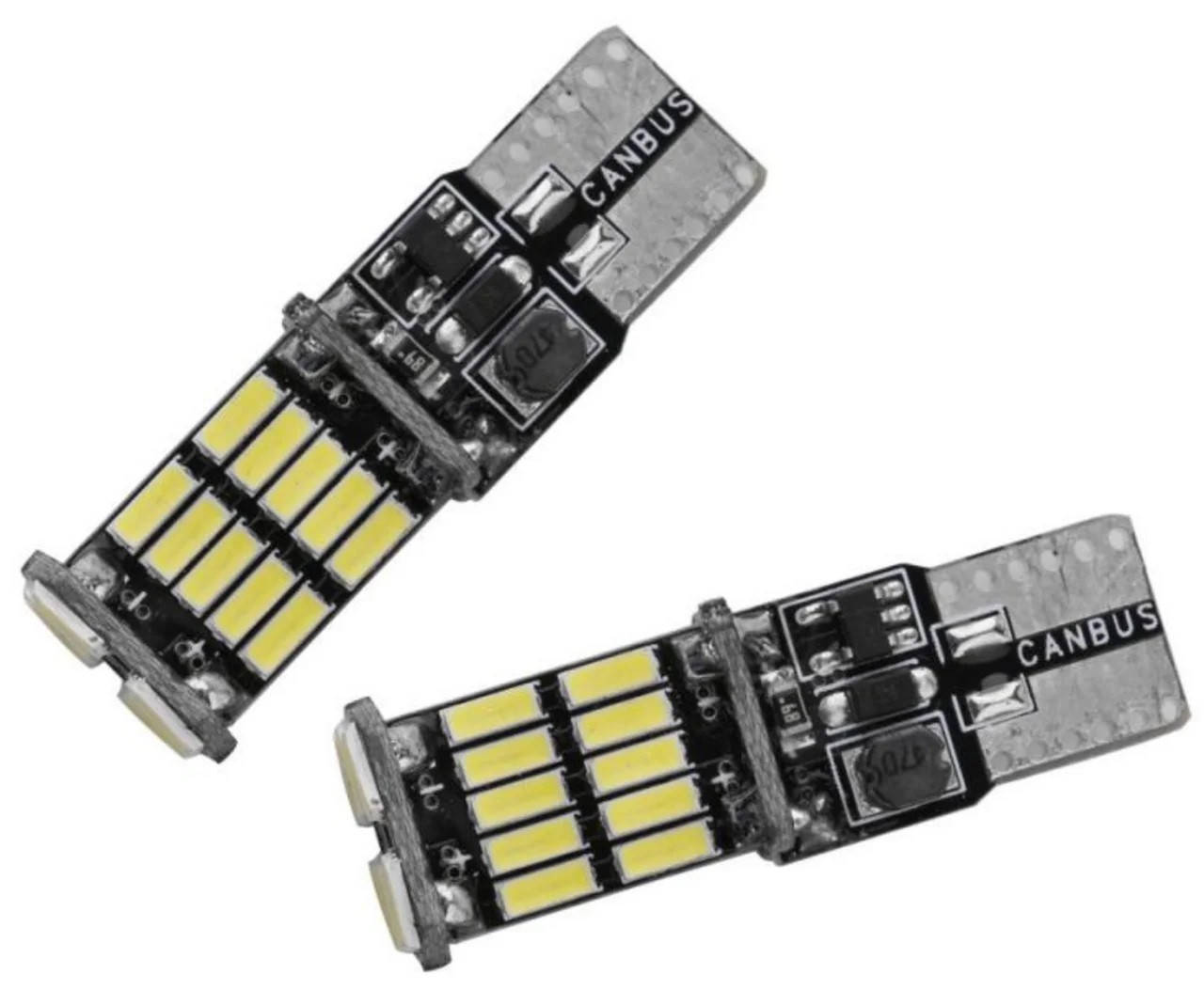 

Автомобильная лампочка T10 W5W 4014 26-SMD LED 12Вт 6000К 12В