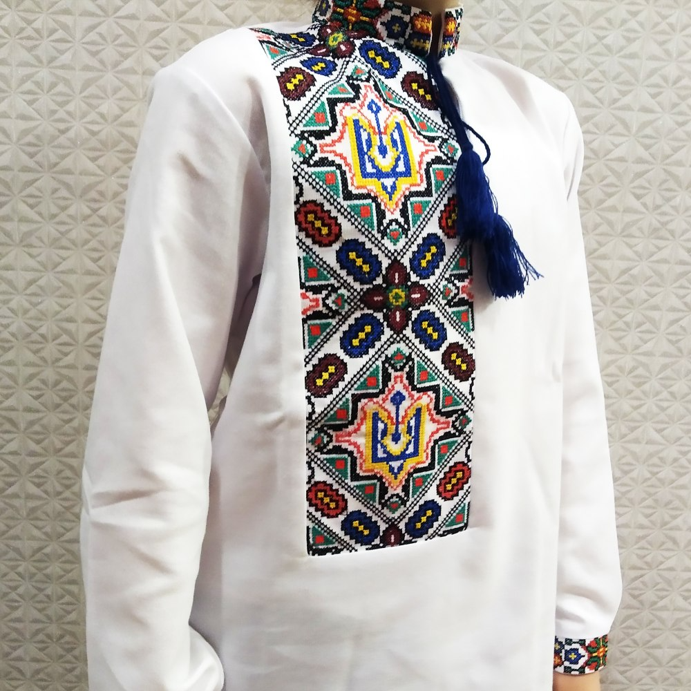 

Украинская рубашка вышиванка Артур детская для мальчика 170