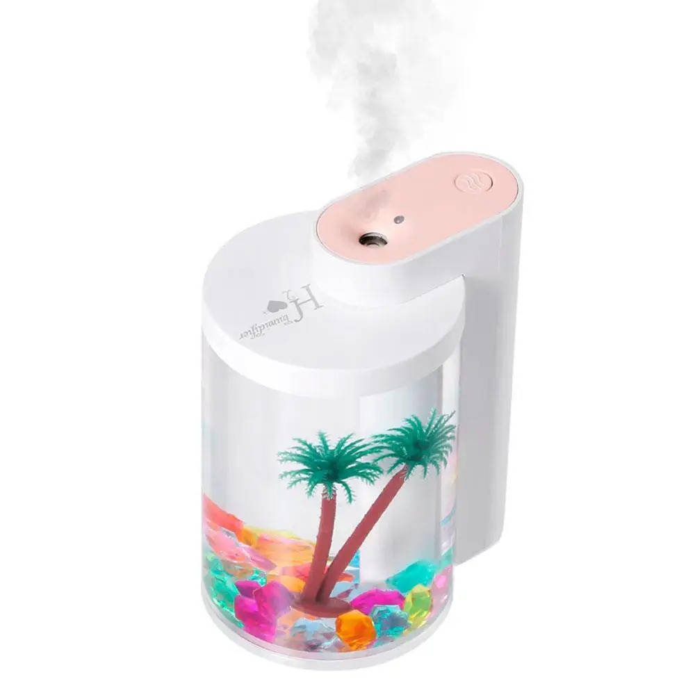 

Увлажнитель очиститель 3 в 1 с LED подсветкой 260 мл Humidifier / Ночник аромадиффузор