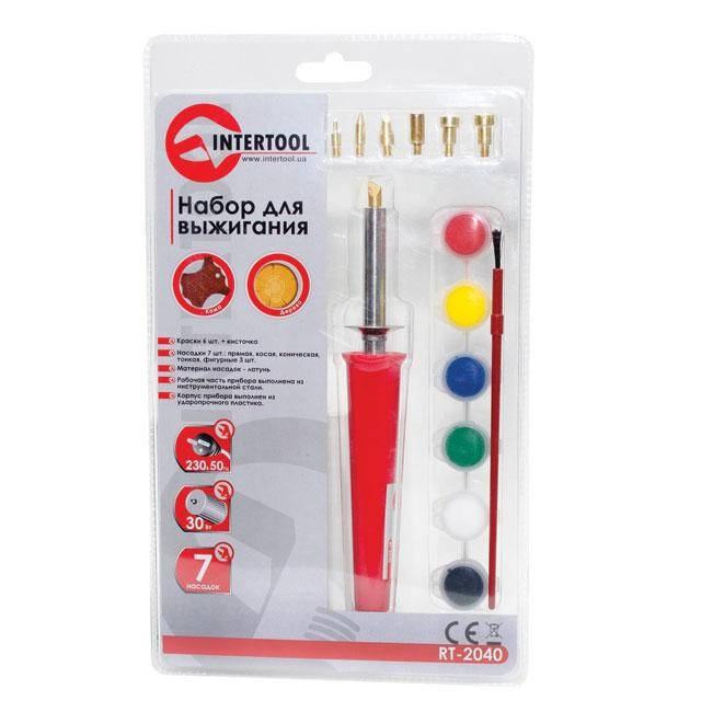 

Набор для выжигания INTERTOOL RT-2040