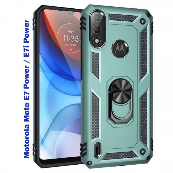 

Чeхол-накладка BeCover Military для Motorola Moto E7 Power/E7i Power Dark Green (707109), Темно-зеленый