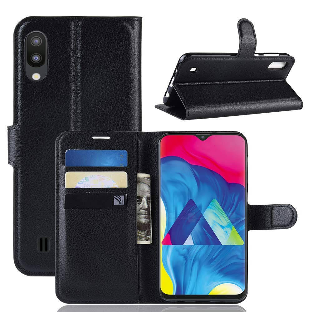

Чехол-книжка Litchie Wallet для Samsung Galaxy M10 Черный