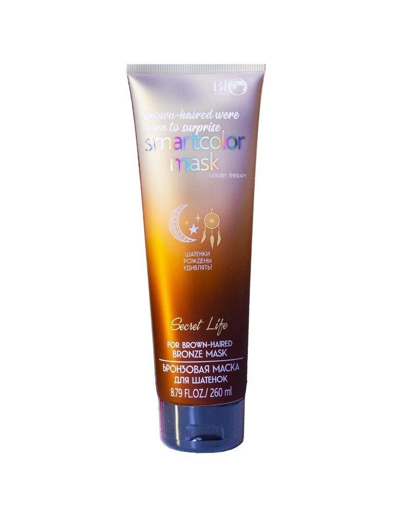 

Бронзовая маска для шатенок Secret Life Luxury Therapy Bio World