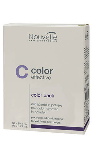 

Средство для удаления краски с волос Nouvelle Color Back 20мл.