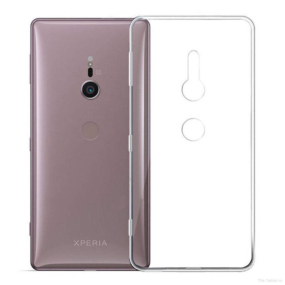 

Силиконовый чехол для Sony Xperia XZ2 (H8266), Прозрачный