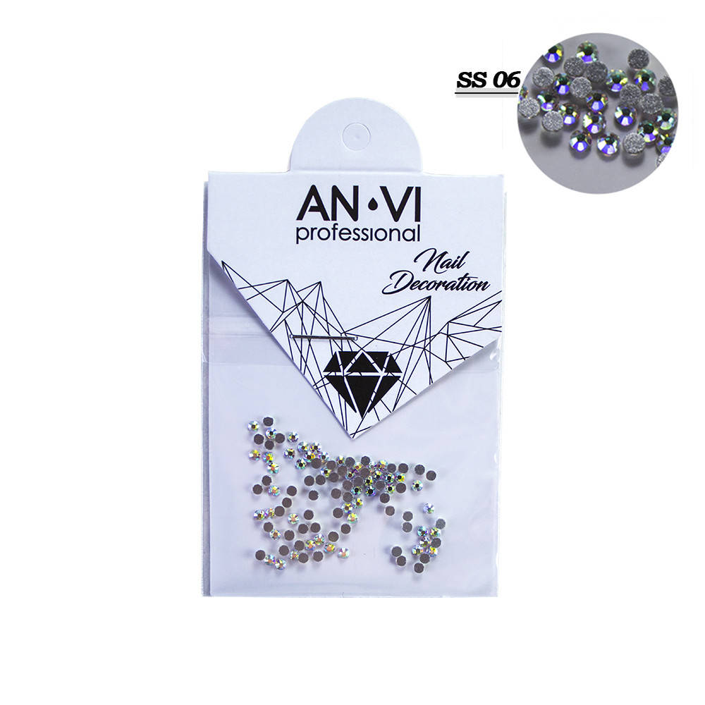 

Стразы сваровских хамелеон ANVI Professional Crystal Pixie №SS06 100 шт (11401Gu)