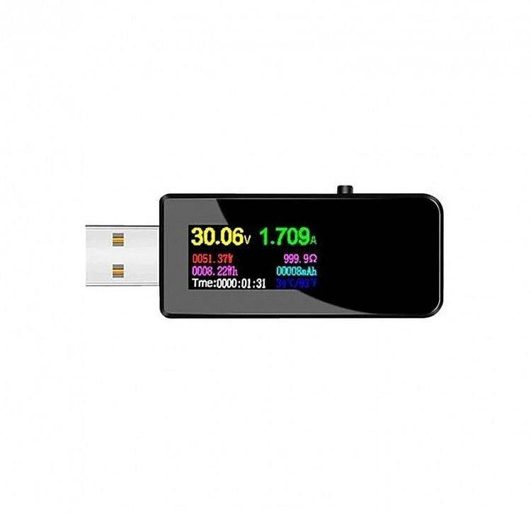 

Usb тестер Atorch u96 с нагрузочным резистором