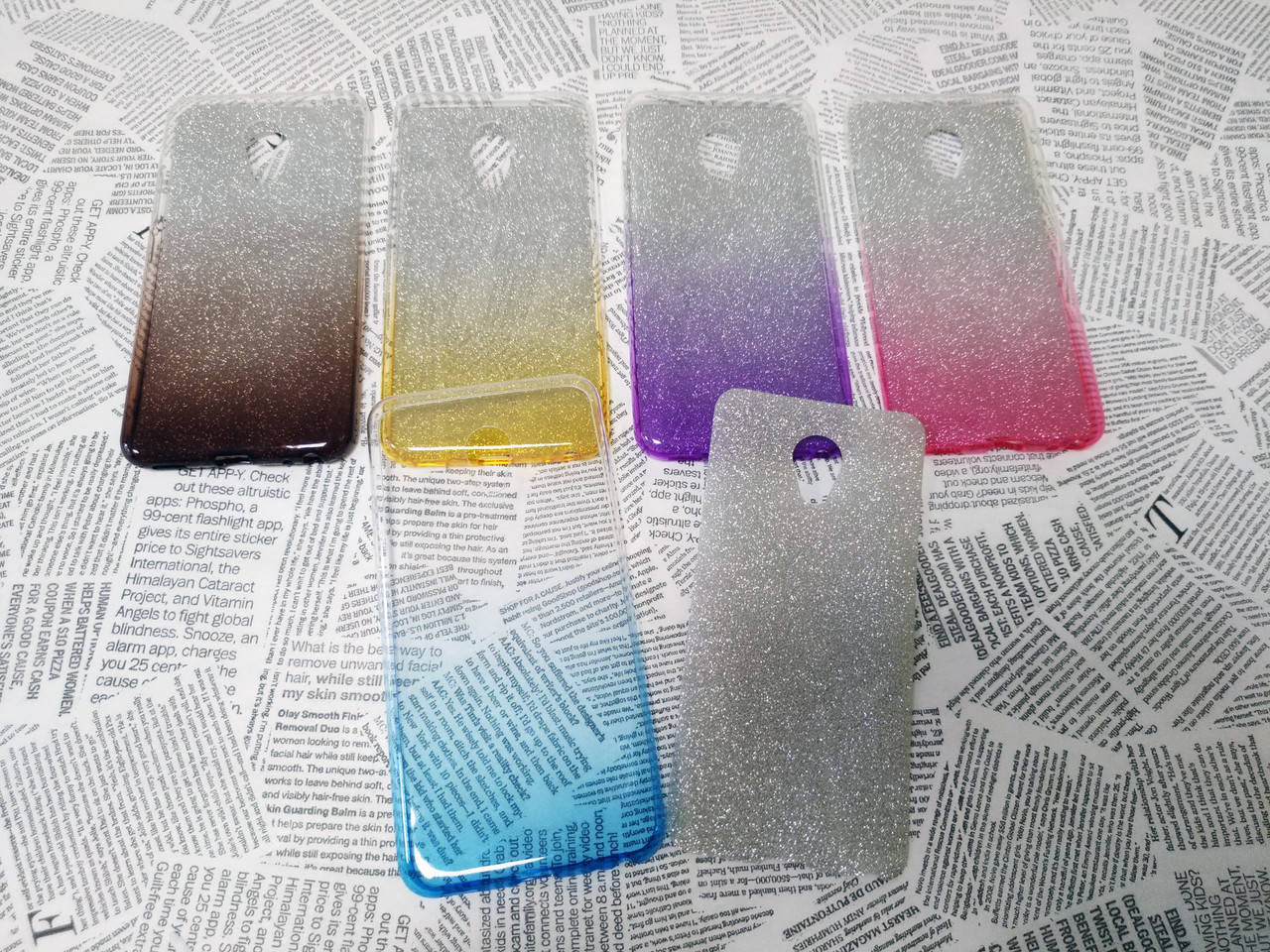 

Силиконовый (TPU) чехол Gradient для Meizu (Мейзу) M3 Note, Разные цвета