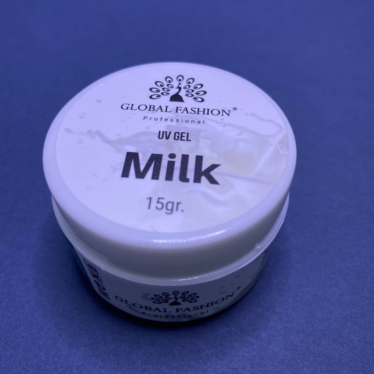 

Гель молочный для ногтей Global Fashion Milk 15гр, Белый