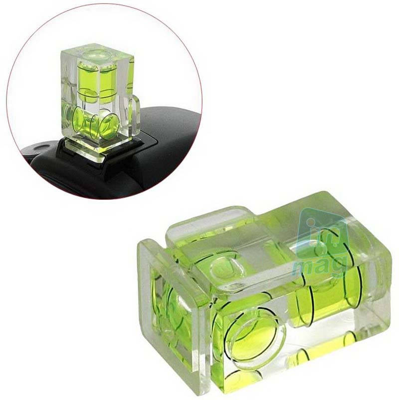 

Двухосевой (2-х уровневый) пузырьковый уровень для фотоаппарата 2D.