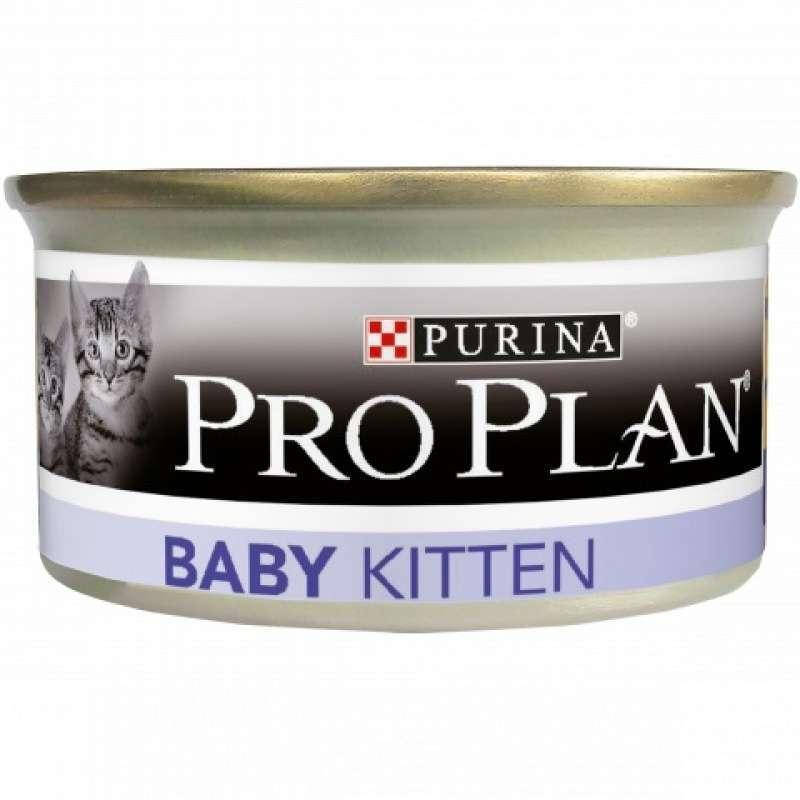 

Purina Pro Plan Baby Kitten Chiken 85 г - Консервированный корм с курицей для котят до 12 месяцев, первый