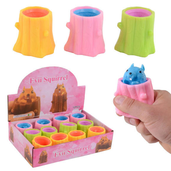 

Игрушка антистресс фуфлик Белочка C51139 (Желтый) от LamaToys