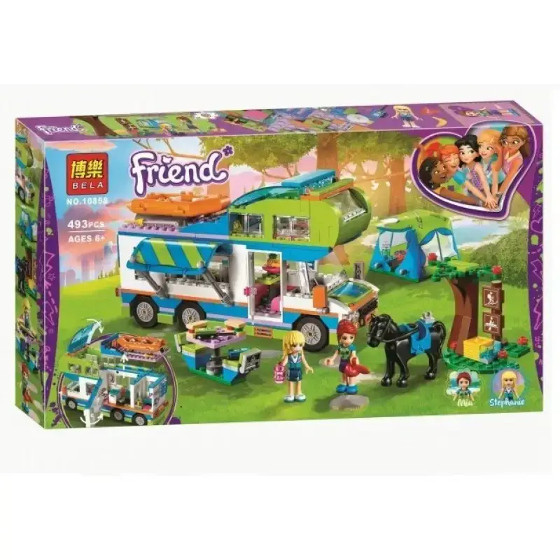 

Конструктор Friends 10858 'Дом на колёсах' , 493 дет