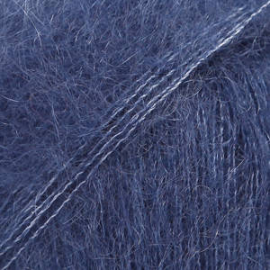 

Пряжа DROPS Kid-Silk - 28 - темно-синий
