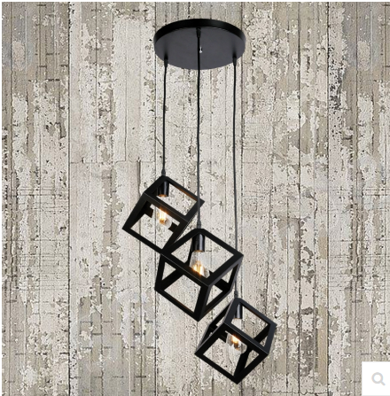 

Люстра подвес лофт 7528874-3 BK