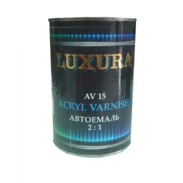 

202 Белая Акриловая автоэмаль 1л LUXURA