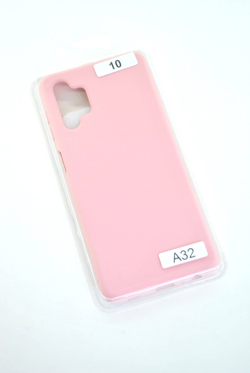 

Чехол для телефона Samsung A32 5G Silicon Original FULL №10 Pink (4you), Розовый