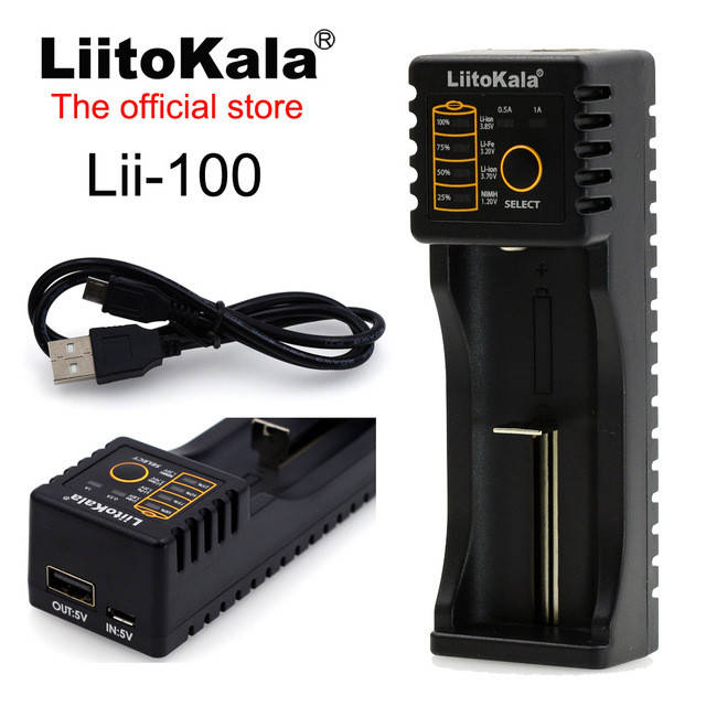 

Зарядное устройство LiitoKala lii 100